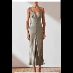 Shona Joy bias slip dress
